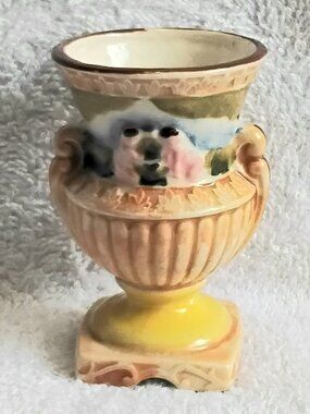 Vintage Beautiful 3 1/2" Japanese Mini Vase Marked Japan!!